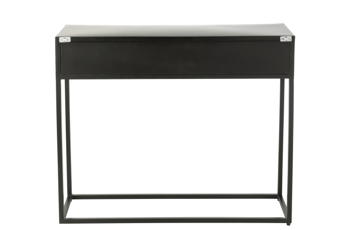 Consola, Shanil Lemn/Metal, Negru [4]
