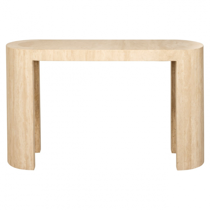 Consolă Biltmore travertin italian (bej) [2]