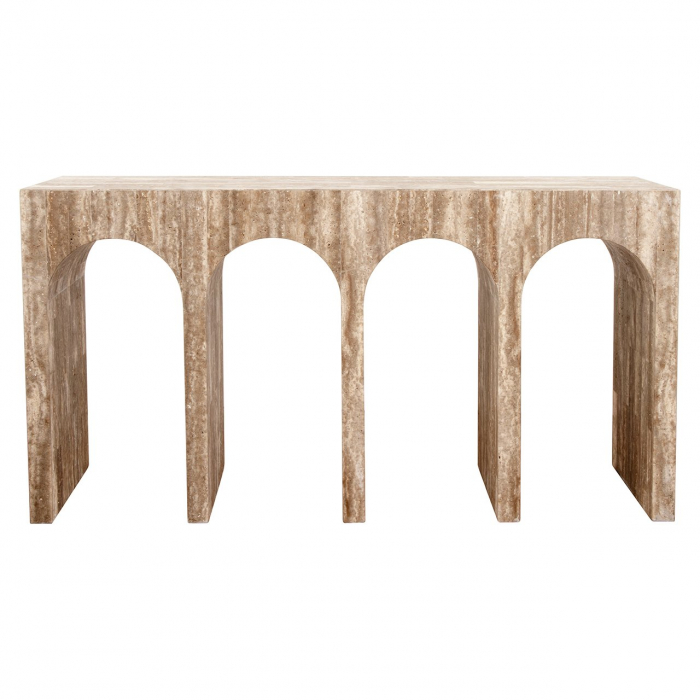 Consola La Rague travertine (Gri) [3]