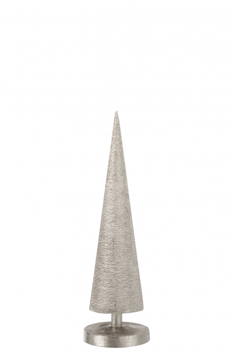 Copac , Aluminiu, Argintiu, 10x10x37 cm Jolipa