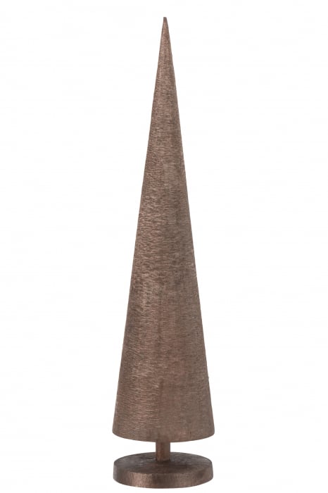 Decoratiune Copac , Aluminiu, Cupru, 16x16x57 cm