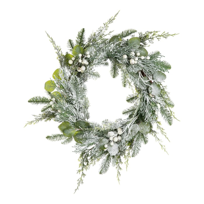 Coroanita, Brad, Rasina, verde, alb, PU 1, D. 55 cm [3]