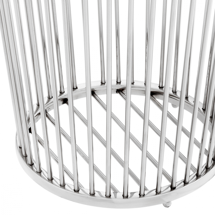 Cos pentru prosoape Baleana pol inox, Dims: Ø 30 | H. 40.5  (CM) [4]