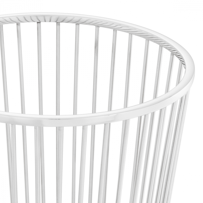 Cos pentru prosoape Baleana pol inox, Dims: Ø 30 | H. 40.5  (CM) [3]