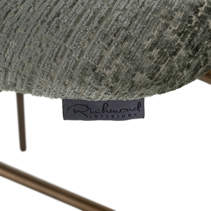 Scaun de bar Counter Xenia gri / auriu mat [6]