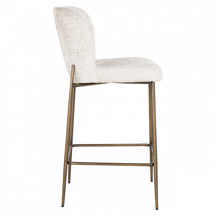 Scaun de bar Counter Darby crem [2]