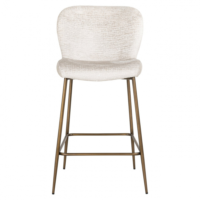Scaun de bar Counter Darby crem [4]