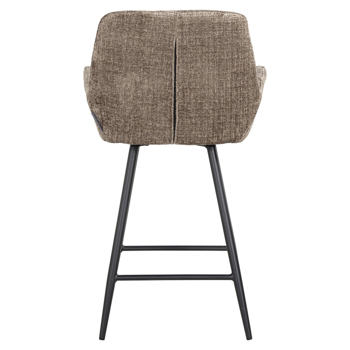 Scaun de bar Linsey, (Niagara 104 Stone Chenille), Dims: 91.0 x 54.0 x 53.0 cm [3]