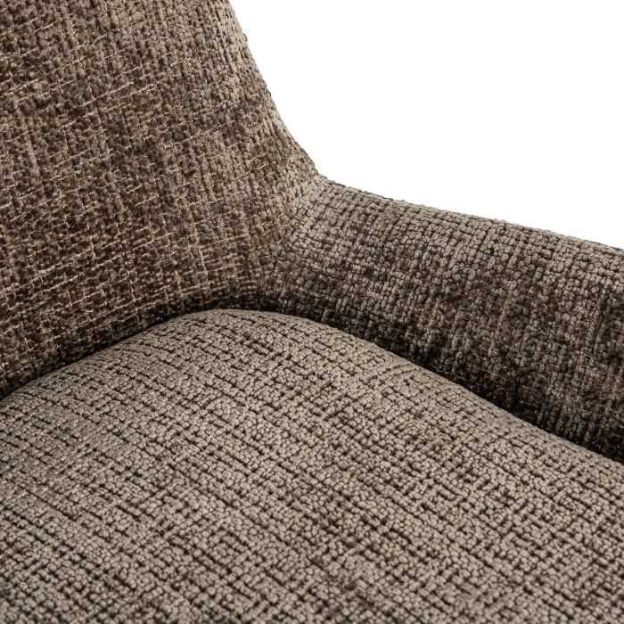 Scaun de bar Linsey, (Niagara 104 Stone Chenille), Dims: 91.0 x 54.0 x 53.0 cm [7]