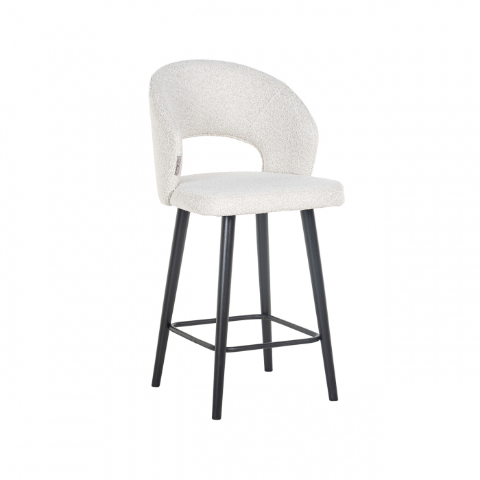 Counter stool Savoy white boucle (Copenhagen 900 Boucle White)