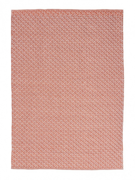 Covor Bhajan, Fibra sintetica, Roz, 200x0.8x300 cm