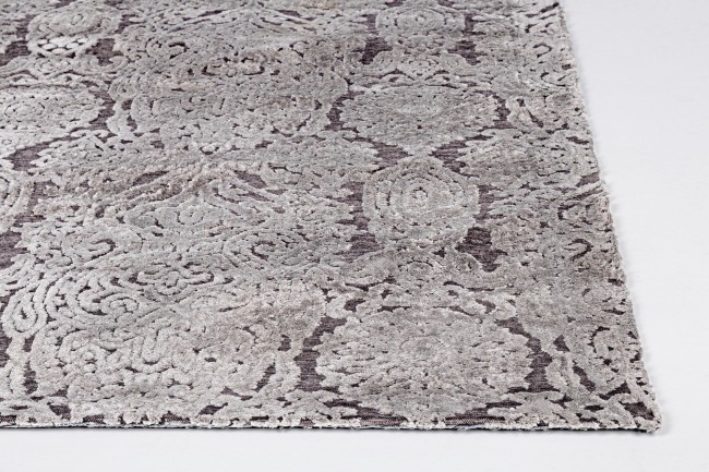 Covor Delhi, Viscoza/Bumbac, Gri, 200x300 cm  [2]