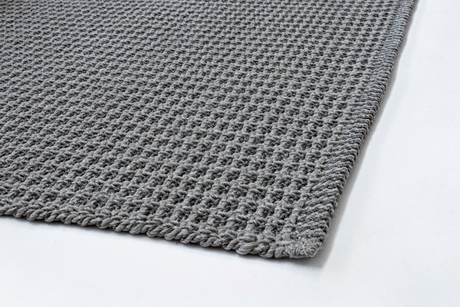 Covor exterior Surat, Poliester, Gri, 170x0.9x240 cm [2]