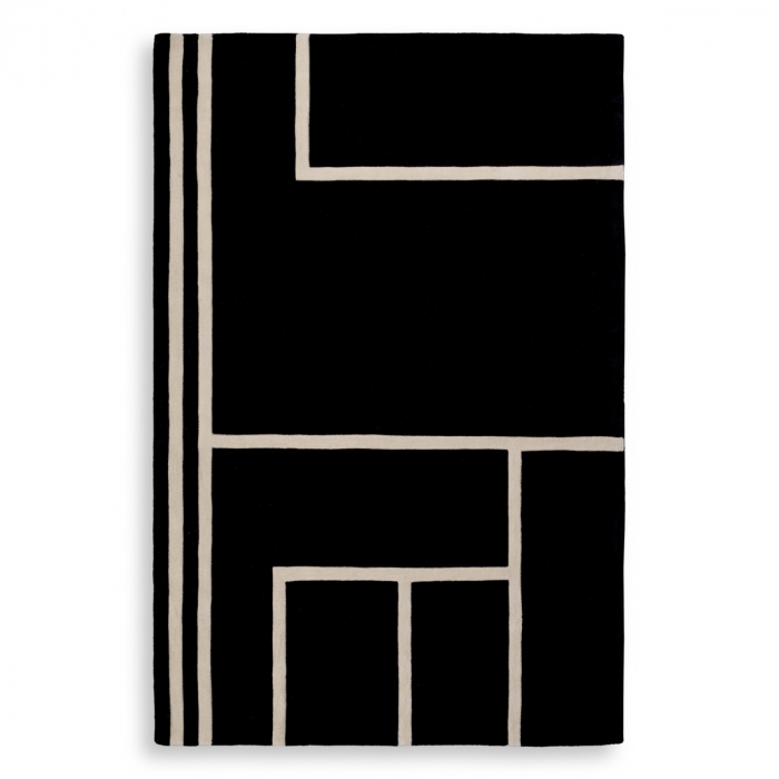Covor Omar negru off-white 300 x 400 cmL. 400 | W. 300 | dimensions may vary by up to 3%(CM) [3]