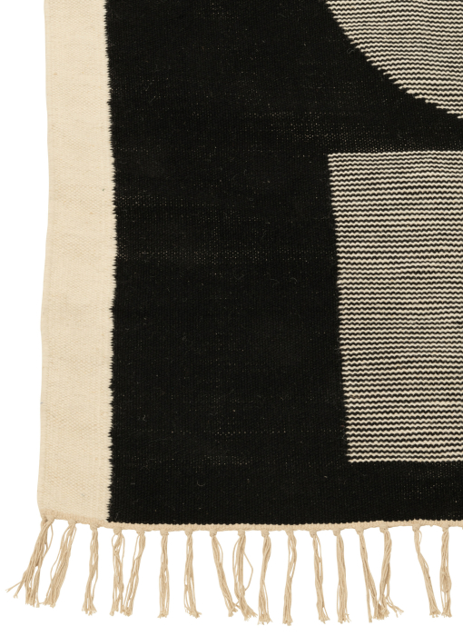 Covor, Textil, Negru, 200x300x2 [3]