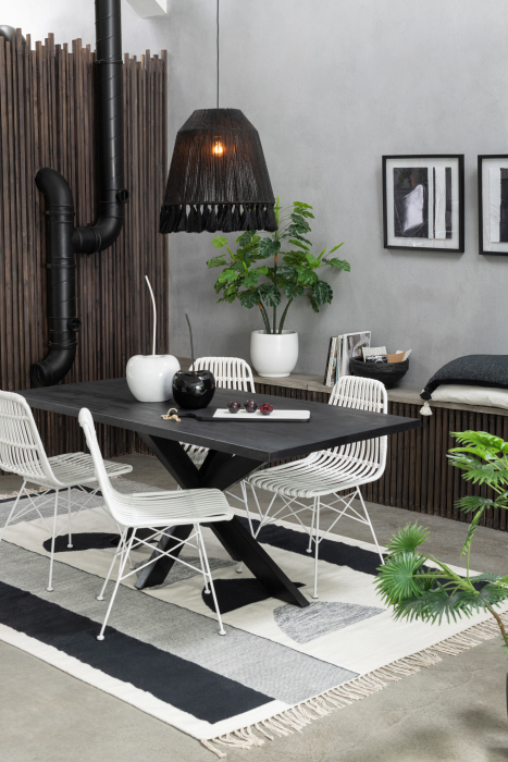 Covor, Textil, Negru, 200x300x2 [1]