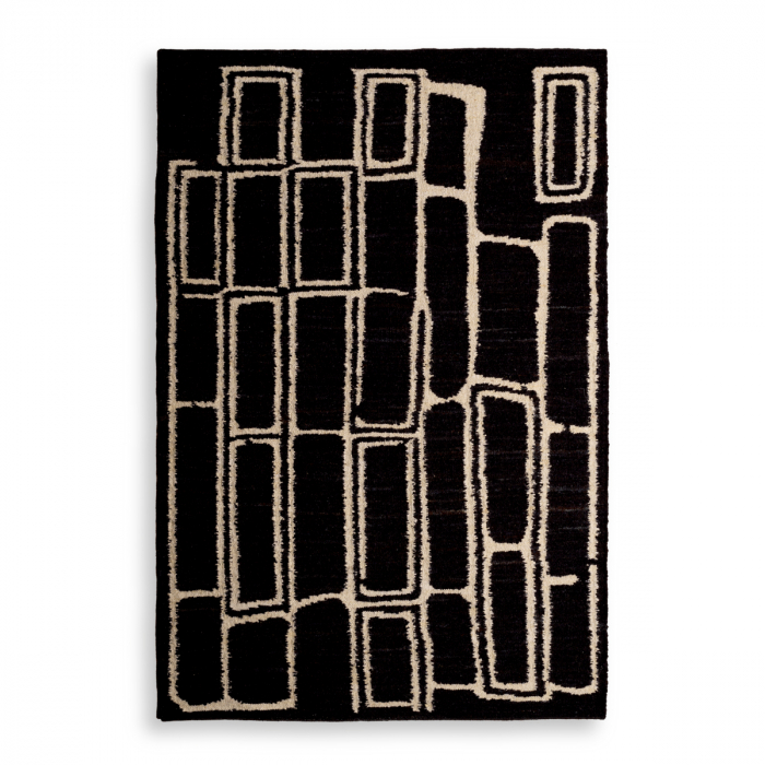 Covor Vava negru fildeș 200 x 300 cmL. 300 | W. 200 | dimensions may vary by up to 3%(CM) [4]