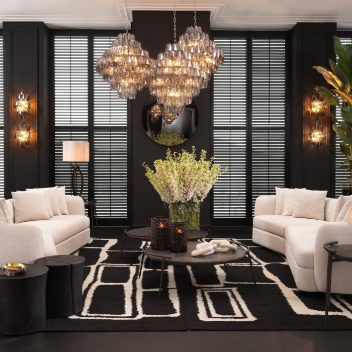Covor Vava negru fildeș 200 x 300 cmL. 300 | W. 200 | dimensions may vary by up to 3%(CM) [2]