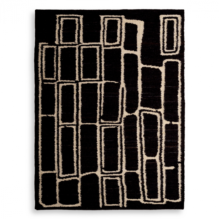 Covor Vava negru fildeș 300 x 400 cmL. 400 | W. 300 | dimensions may vary by up to 3%(CM) [4]