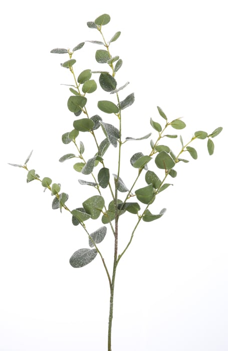 Poza Crenguta artificiala Eucalyptus, Fibre artificiale, Verde, 85 cm