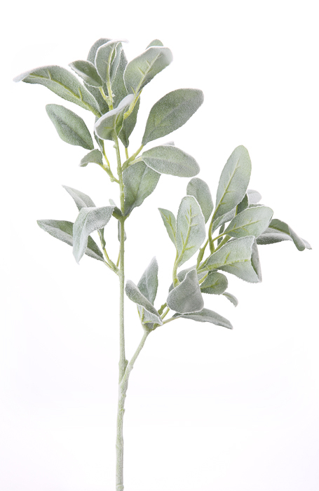 Crenguta artificiala Leaftwig, Fibre artificiale, Verde, 70 cm
