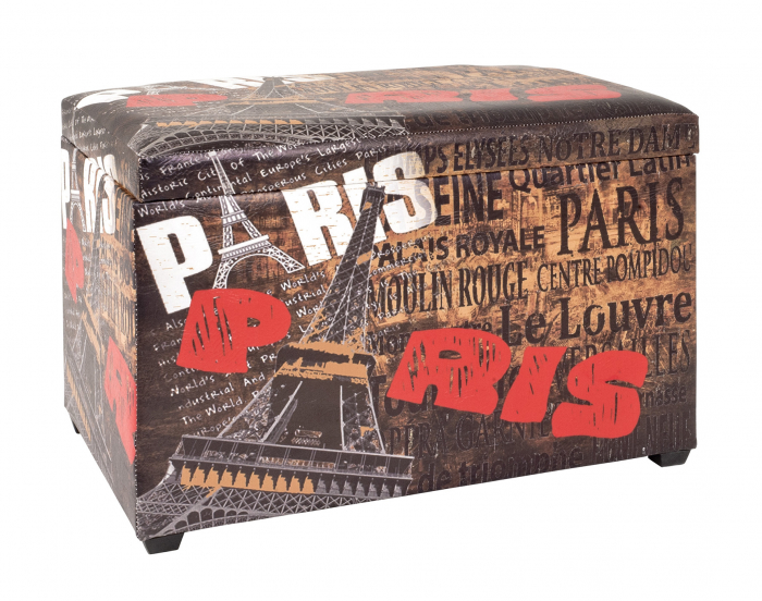 Cufar Paris, MDF, multicolor, 64x40x42 cm