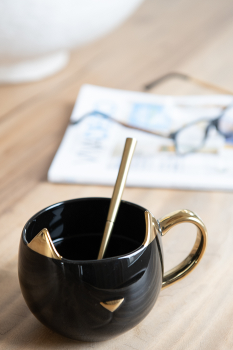 Cutie cu 2 Cani Pisica Porţelan [4]