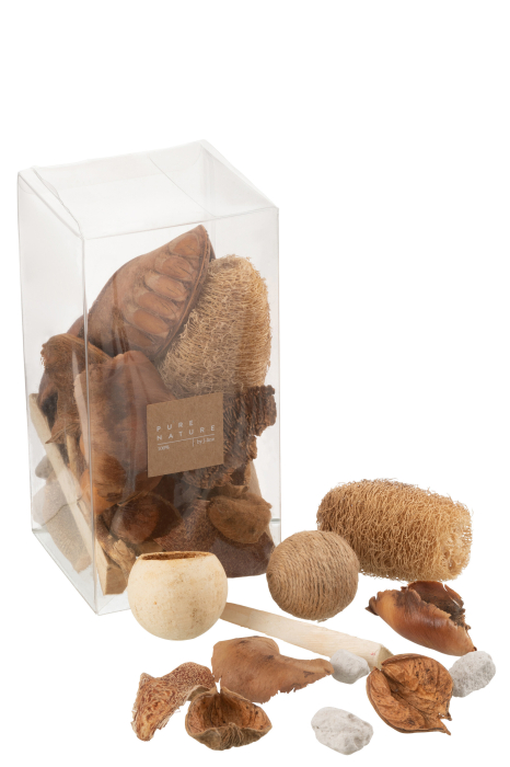 Cutie cu nuci uscate maro [3]