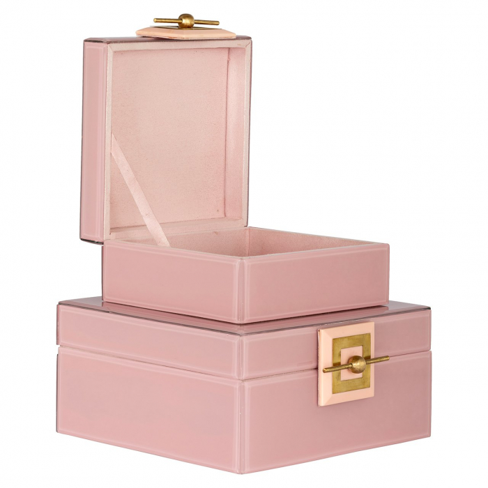 Cutie de bijuterii, Bodine roz M [3]