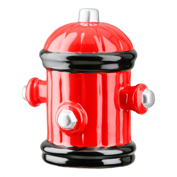 Cutie Economii, Hidrant, Ceramica, rosu, PU 6, L. 12 cm, L. 14,5 cm, H. 16 cm [1]