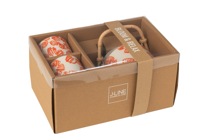 Cutie set ceai, FLOWER, SET3 [3]