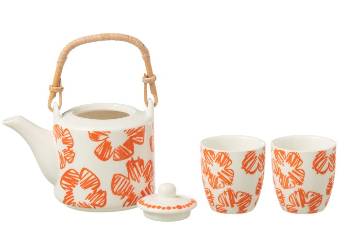Cutie set ceai, FLOWER, SET3 [2]
