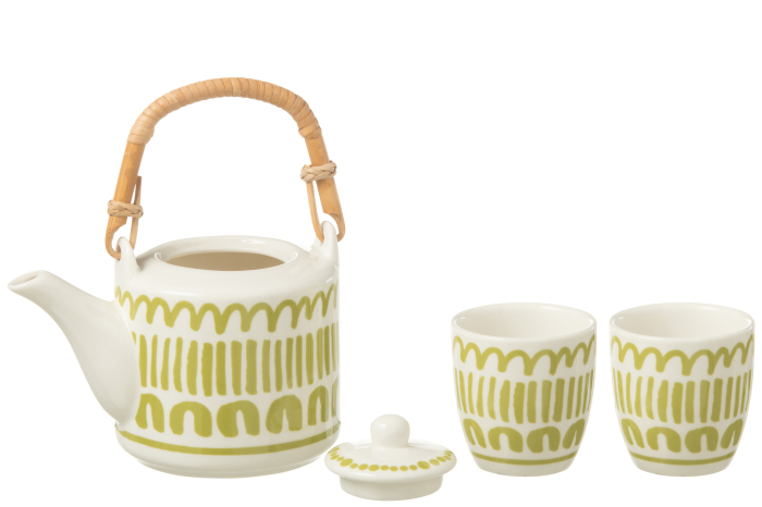 Cutie set ceai, FLOWER, SET3 [2]