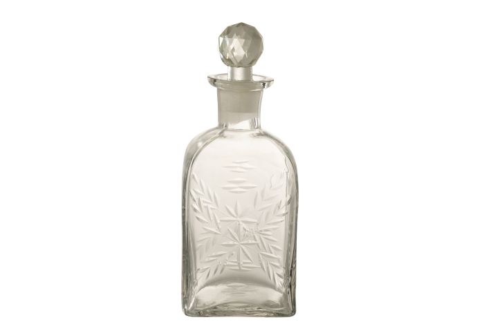 Decantor Whisky, Sticla, Transparent, 10x10x23.5 [1]