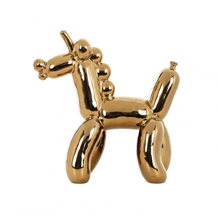 Figurina Balloon uicorn, auriu [2]