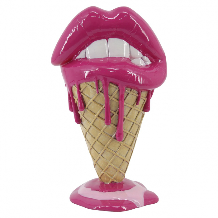 Deco object Ice lips