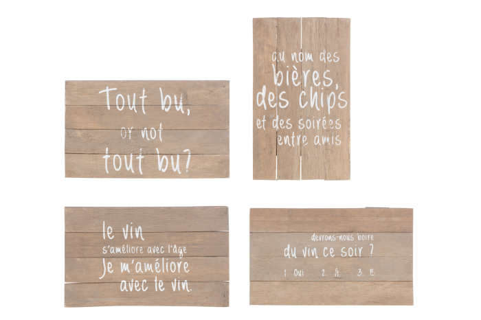 Deco perete, Funny Wine, Natur Ass4 [1]