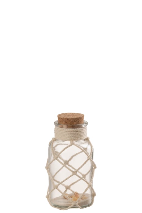 Deco scoici, Sticla, Transparent, 7x7x14 [1]