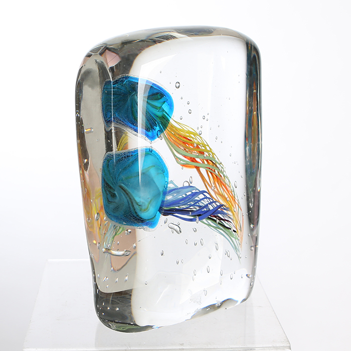 Decoratiune FUNNY MEDUSA, sticla, 22x7x16 cm [5]