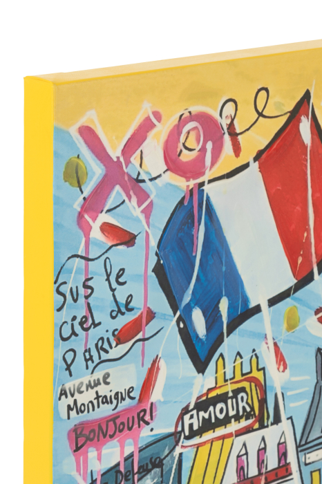 Decor perete Paris, popart mix canvas | L 150X l 3.8X H 110 cm [2]