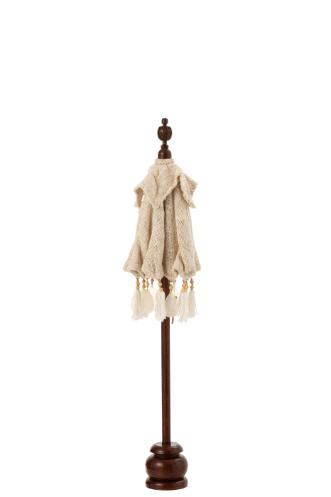 Decoratiune/accesorii pentru gradina, Lemn, Bej, 57x57x90 [5]