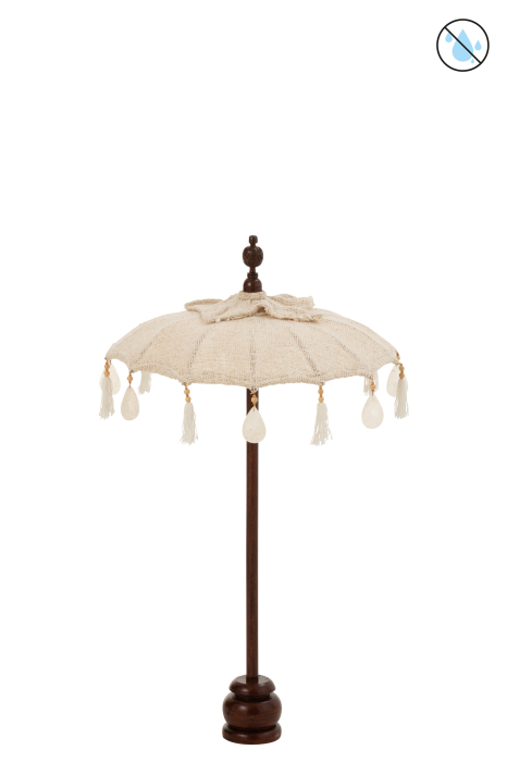 Decoratiune/accesorii pentru gradina, Lemn, Bej, 57x57x90 [1]