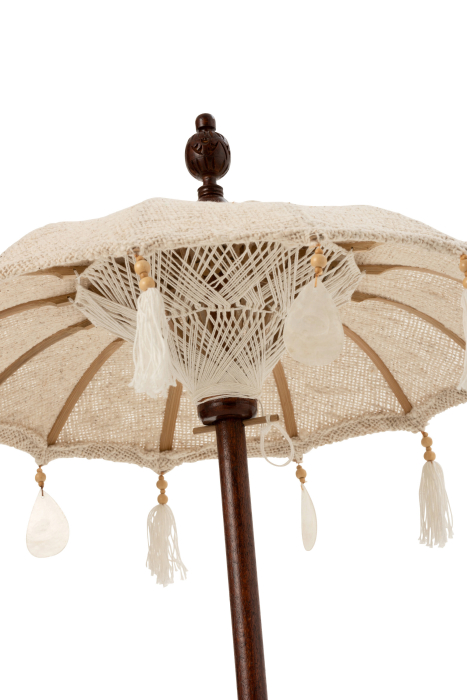Decoratiune/accesorii pentru gradina, Lemn, Bej, 57x57x90 [3]
