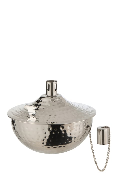 Decoratiune/accesorii pentru gradina, Metal, Argintiu, 20x20x15.5 [2]