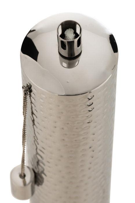 Decoratiune/accesorii pentru gradina, Metal, Argintiu, 23.5x23.5x87 [4]