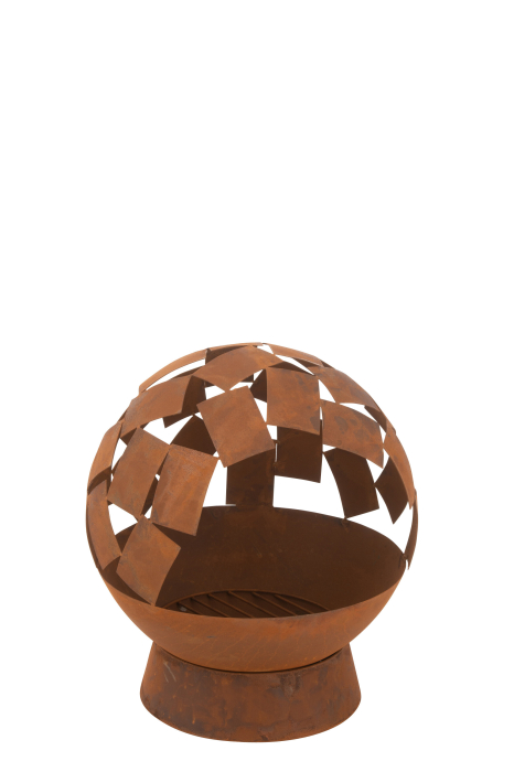 Decoratiune/accesorii pentru gradina, Metal, Maro, 47x47x58 [1]
