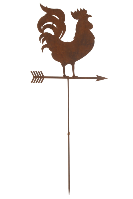 Decoratiune/accesorii pentru gradina, Metal, Maro, 49x0.5x120 [1]