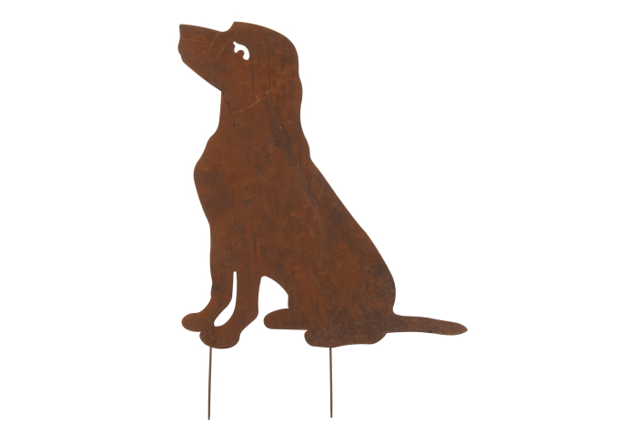 Decoratiune/accesorii pentru gradina, Metal, Maro, 56x1x100.5 [1]
