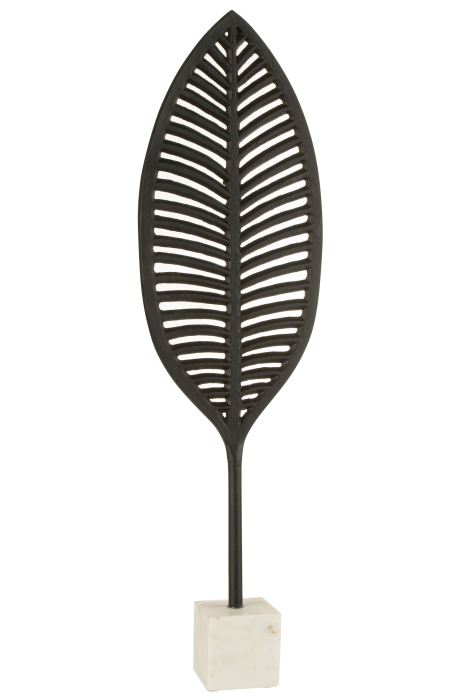 Decoratiune, Aluminiu, Negru, 20x10x70 [1]