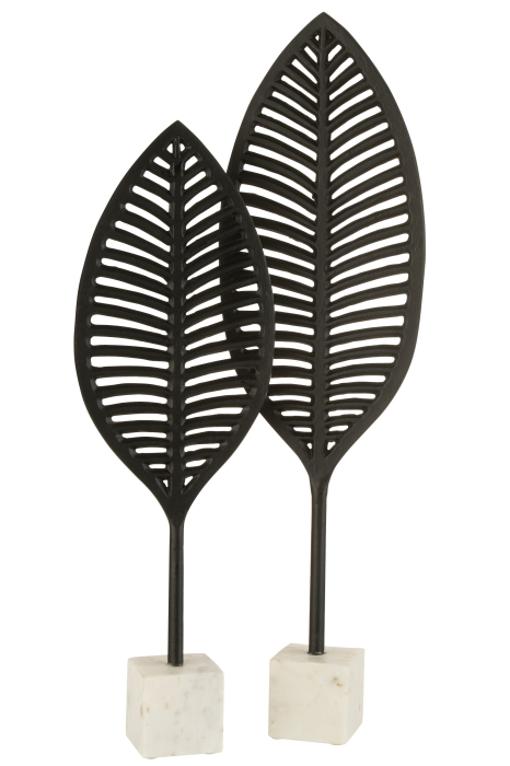 Decoratiune, Aluminiu, Negru, 20x10x70 [2]